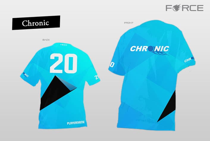 design chronic blue