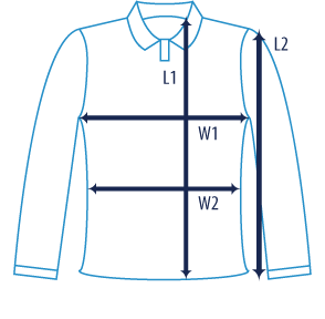 icon dimensions Dotoreak manches longues