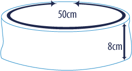 icon dimensions Bandeau