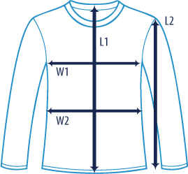 icon dimensions Ohiko manches longues